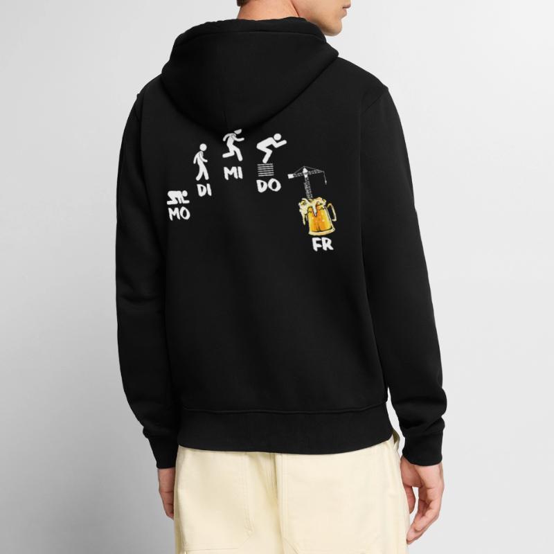 Crane Construction Crane Crane Operator Crane Operator Unisex Premium Organic Zip Hoodie