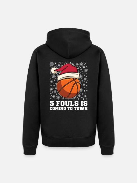 Basketteur - Veste à capuche bio Premium Unisexe - noir