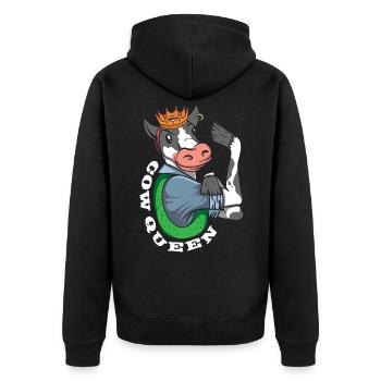 Agriculture Agriculture - Veste à capuche bio Premium Unisexe - noir - Dos - Nico (187cm)