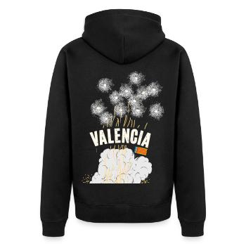 Fallas de Valencia Pyro - Veste à capuche bio Premium Unisexe - noir - Dos - Nico (187cm)