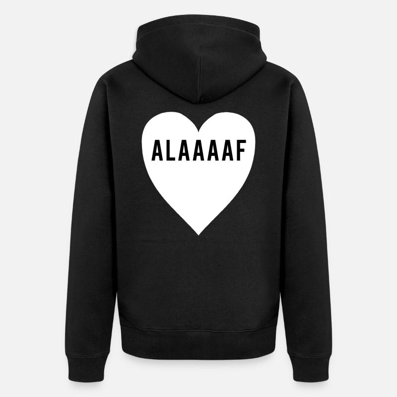 Alaaf Carnival Carnival - Veste à capuche bio Premium Unisexe - noir