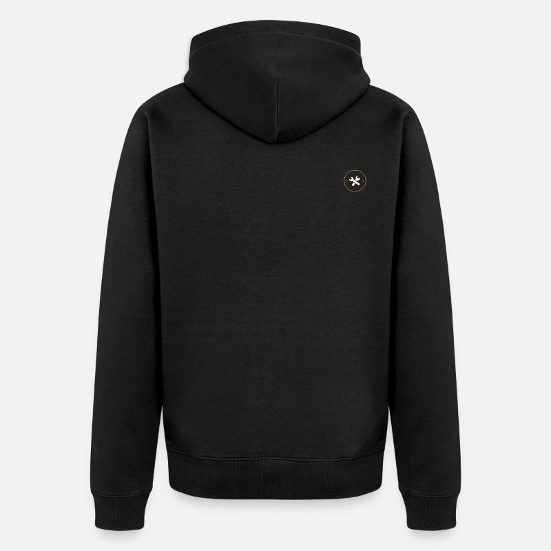 Travailleur - Veste à capuche bio Premium Unisexe - noir