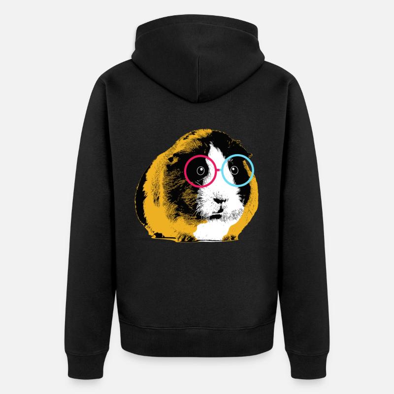 Cobaye - Veste à capuche bio Premium Unisexe - noir