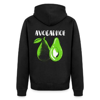 Avocado - Veste à capuche bio Premium Unisexe - noir - Dos - Nico (187cm)