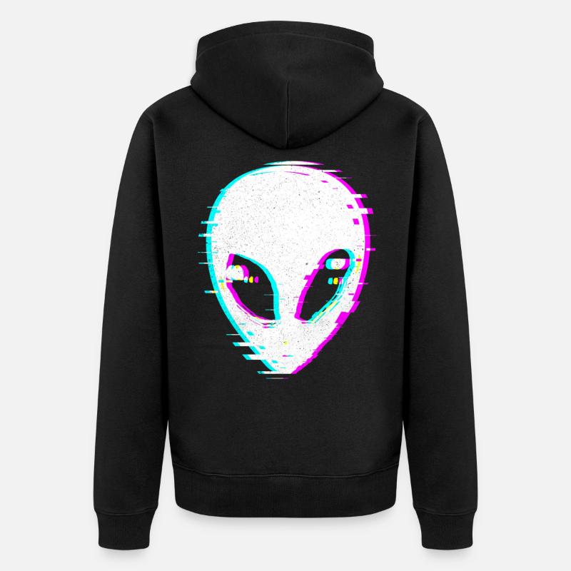 Aliens - Veste à capuche bio Premium Unisexe - noir