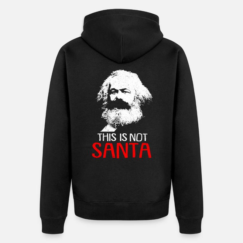Communisme - Veste à capuche bio Premium Unisexe - noir