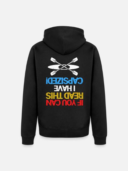 Kajak - Veste à capuche bio Premium Unisexe - noir