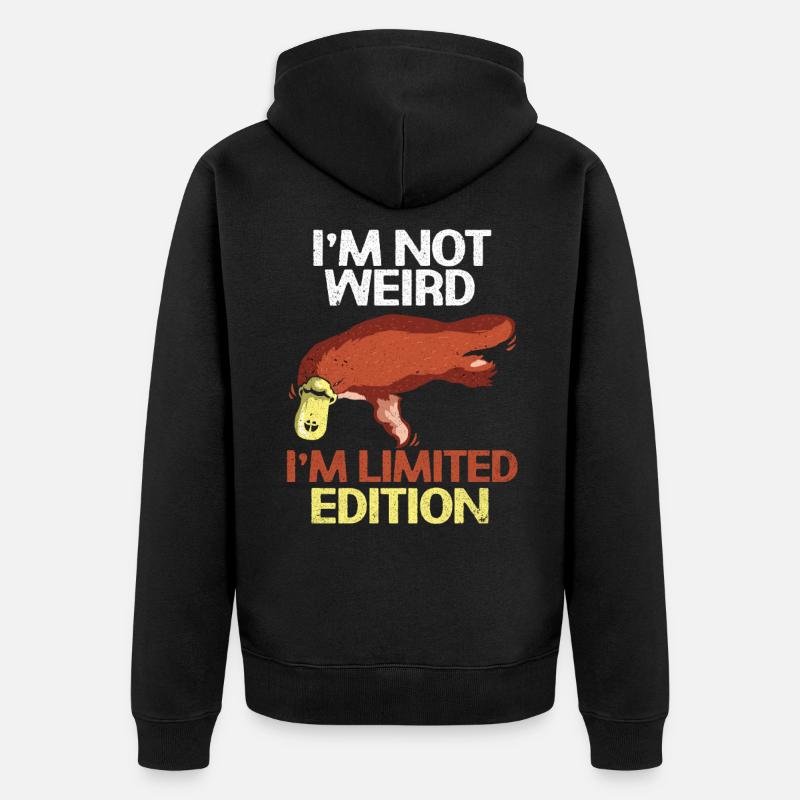 Bec d’abel - Veste à capuche bio Premium Unisexe - noir