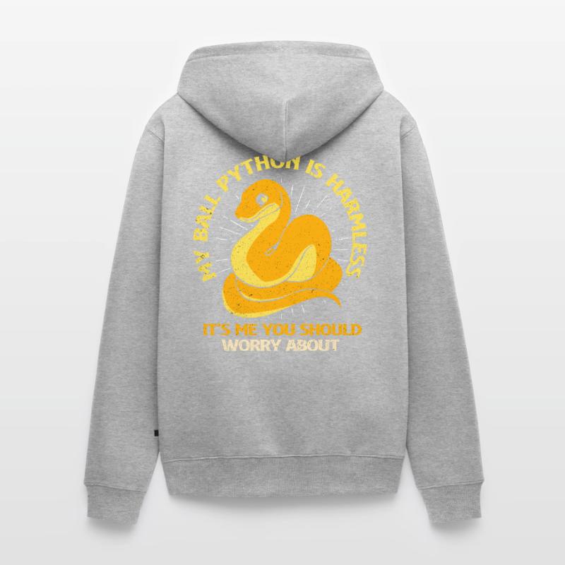 Python Unisex Premium Bio Zip Hoodie