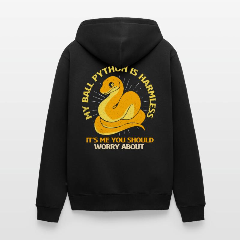 Python Unisex Premium Bio Zip Hoodie