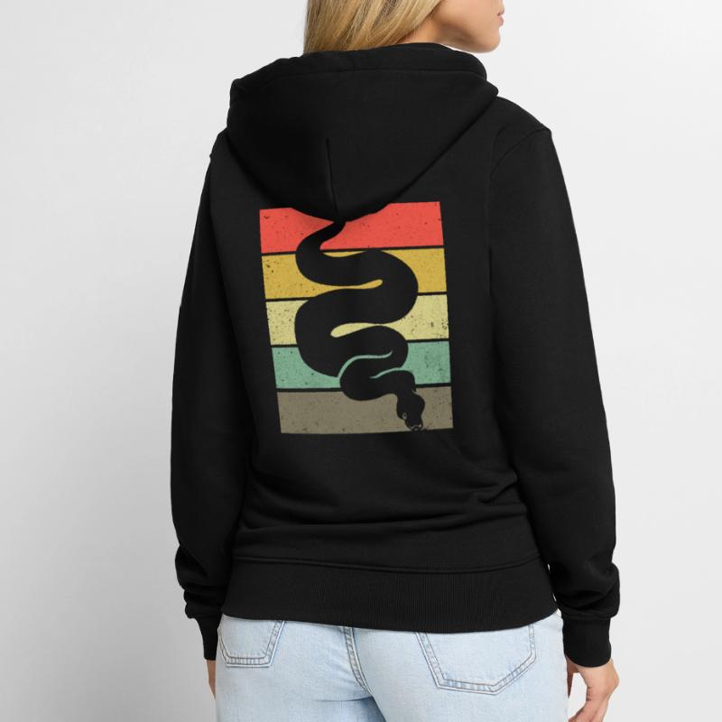 Python Unisex Premium Bio Zip Hoodie