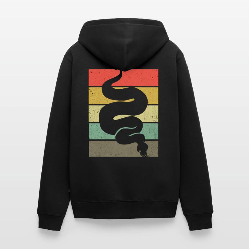 Python Unisex Premium Bio Zip Hoodie