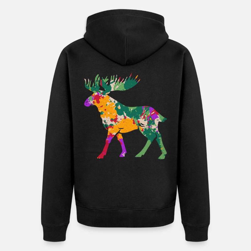 L’orignal - Veste à capuche bio Premium Unisexe - noir