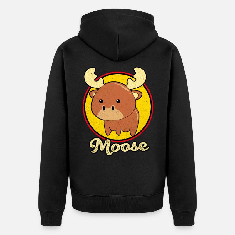 L’orignal - Veste à capuche bio Premium Unisexe - noir