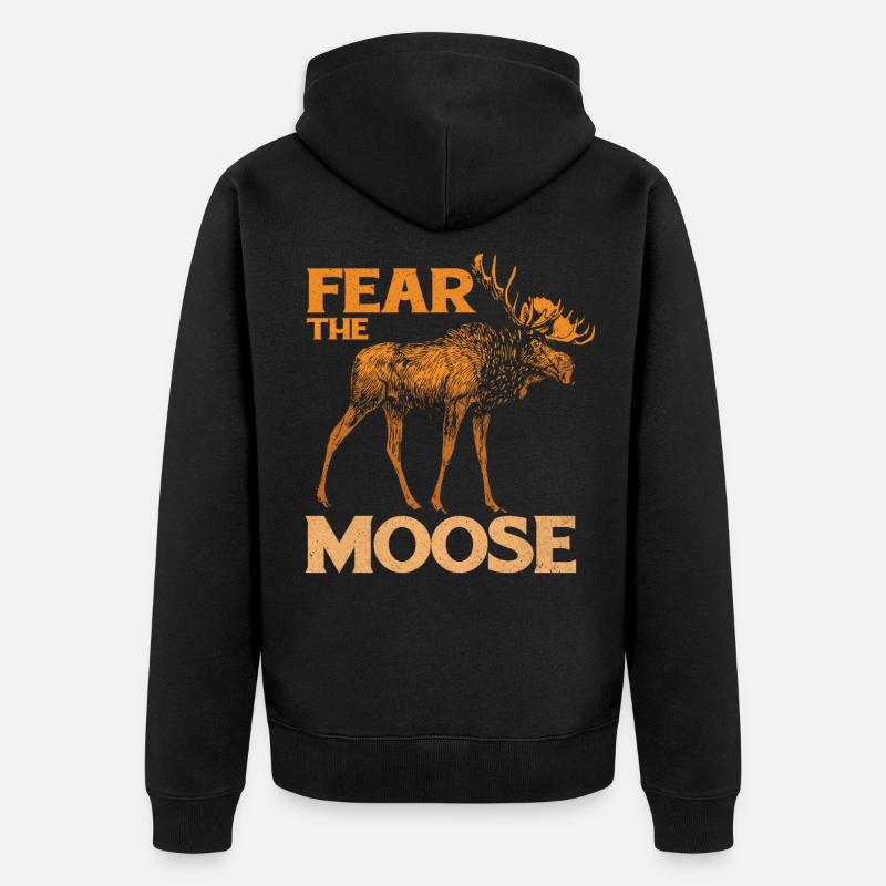 L’orignal - Veste à capuche bio Premium Unisexe - noir