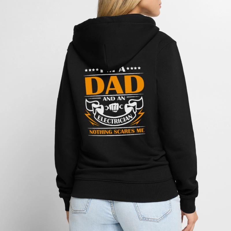 Electrician Electrical Engineering Electronics Volt Watt Unisex Premium Organic Zip Hoodie