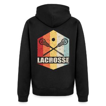Lacrosse - Veste à capuche bio Premium Unisexe - noir - Dos - Nico (187cm)