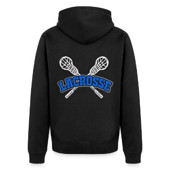 Lacrosse - Veste à capuche bio Premium Unisexe - noir - Dos - Nico (187cm)