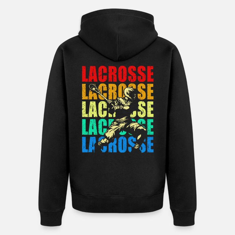 Lacrosse - Veste à capuche bio Premium Unisexe - noir