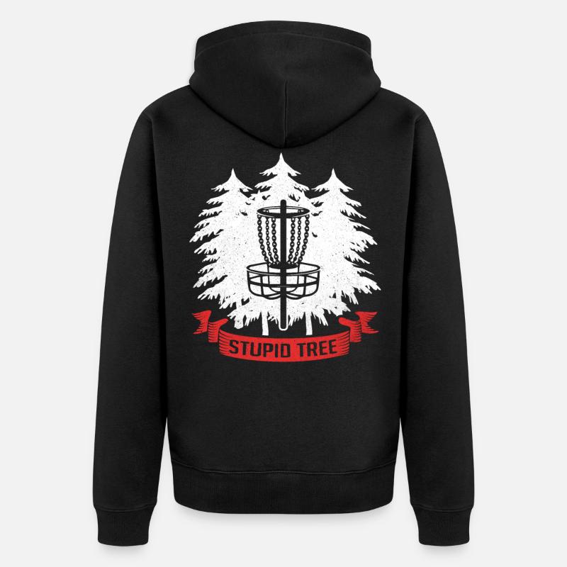 frisbee - Veste à capuche bio Premium Unisexe - noir