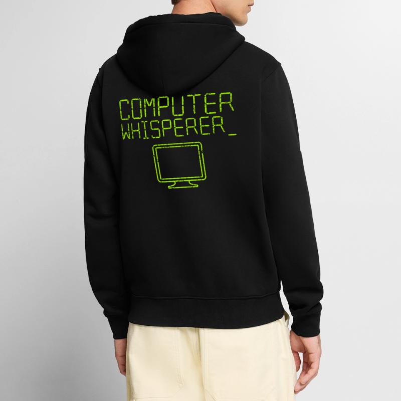 Computer science computer programmer computer scientist Unisex Premium Organic Zip Hoodie