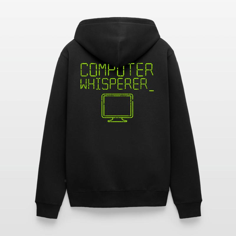 Computer science computer programmer computer scientist Unisex Premium Organic Zip Hoodie