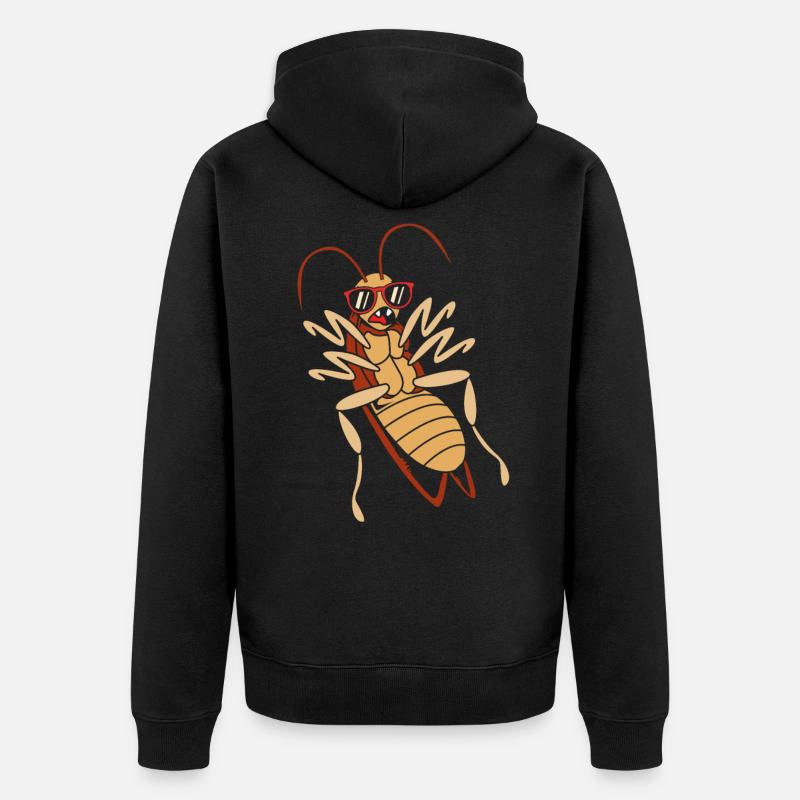 cafard - Veste à capuche bio Premium Unisexe - noir