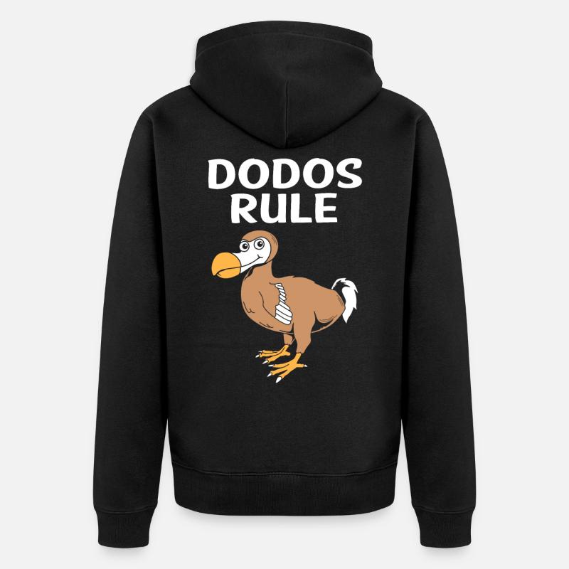 Dodo - Veste à capuche bio Premium Unisexe - noir