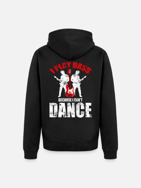 Bass Guitarist Bass Player - Unisex Premium Organic Zip Hoodie - black