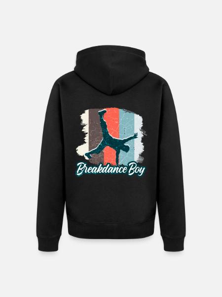 Breakdance Young Dancers Breakdancing - Unisex Premium Organic Zip Hoodie - black