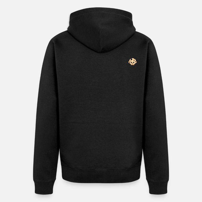 Biscuit - Veste à capuche bio Premium Unisexe - noir