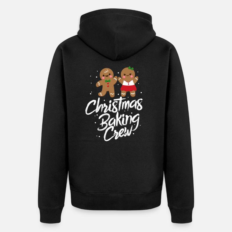 Cuisson de Noël - Veste à capuche bio Premium Unisexe - noir