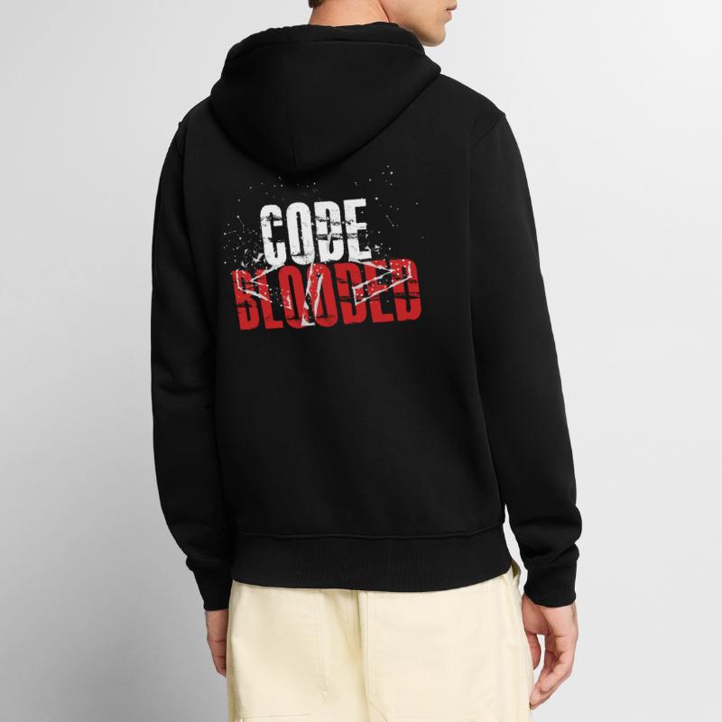Programmierung Decipher Programmer Computer Unisex Premium Bio Zip Hoodie