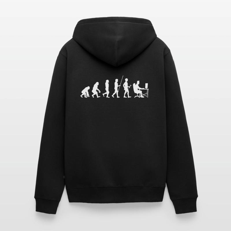 Programmierung Decipher Computer Technician Encoder Unisex Premium Bio Zip Hoodie