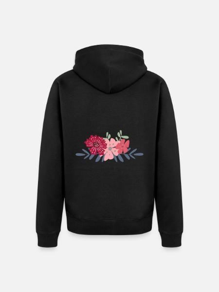 Blumenstrauss - Unisex Premium Bio Zip Hoodie - 