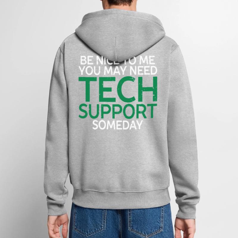 programmer, evolution, computer, nerd Unisex Premium Organic Zip Hoodie