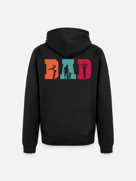 Father, Dad, Father's Day, - Unisex Premium Organic Zip Hoodie - 