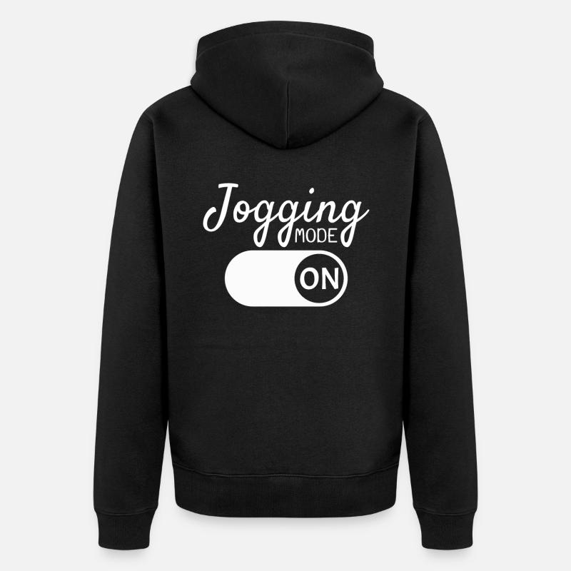 Jogging - Veste à capuche bio Premium Unisexe - noir
