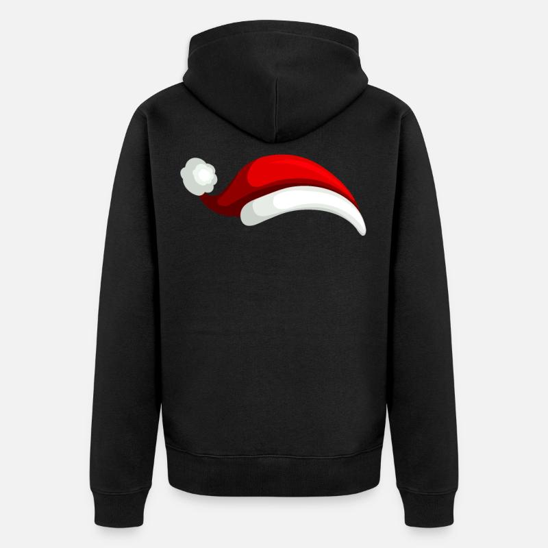 Bonnet de Noël Nicolas - Veste à capuche bio Premium Unisexe - undefined