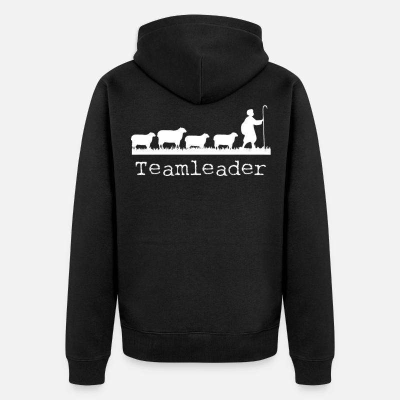 Gestionnaire, Shepherd - Veste à capuche bio Premium Unisexe - noir