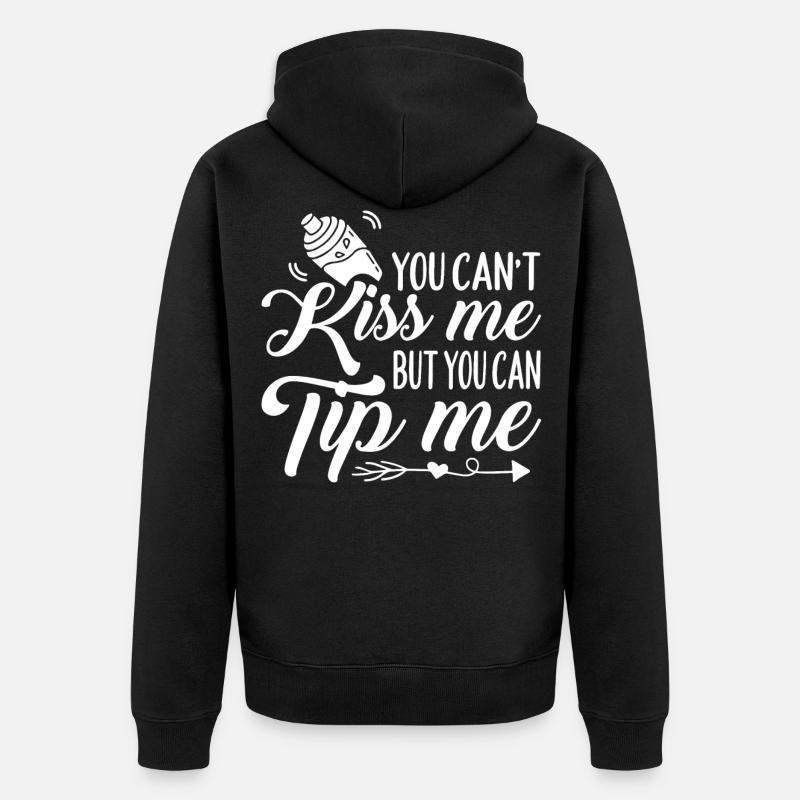 Barman, Barman, Barman - Veste à capuche bio Premium Unisexe - noir