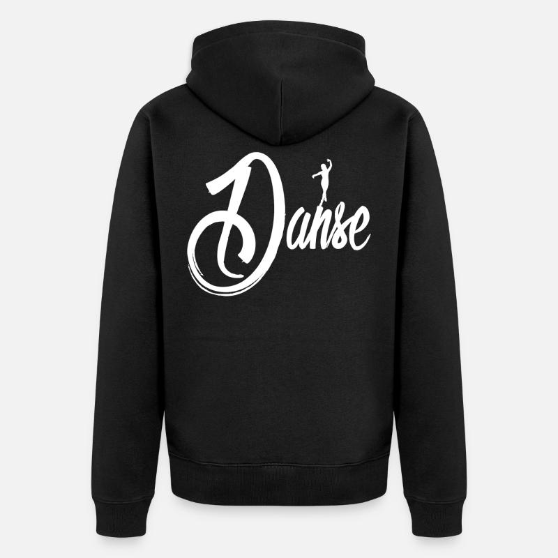 Danser danseur - Veste à capuche bio Premium Unisexe - noir