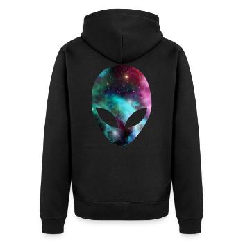 Alien - Veste à capuche bio Premium Unisexe - noir - Dos - Nico (187cm)