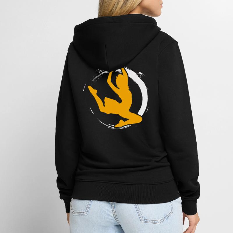 Danseuse Danseuse Danseuse Danseuse Danseuse Veste à capuche bio Premium Unisexe