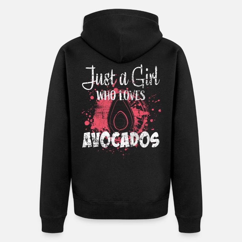 Avocado - Veste à capuche bio Premium Unisexe - noir