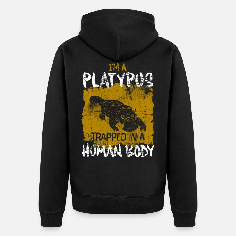 Bec d’abel - Veste à capuche bio Premium Unisexe - noir