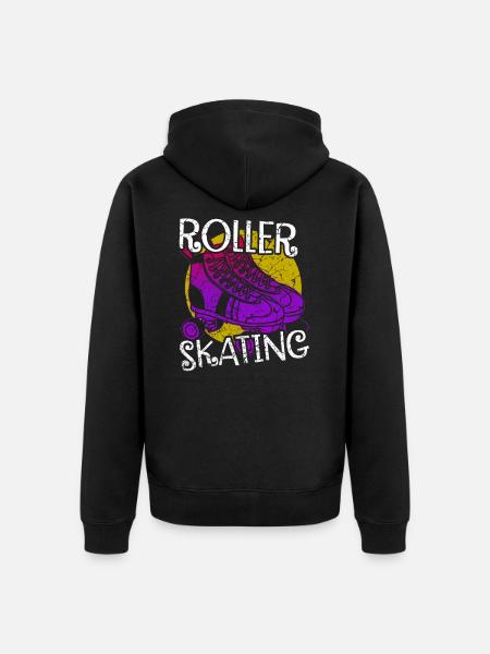 Roller - Veste à capuche bio Premium Unisexe - noir