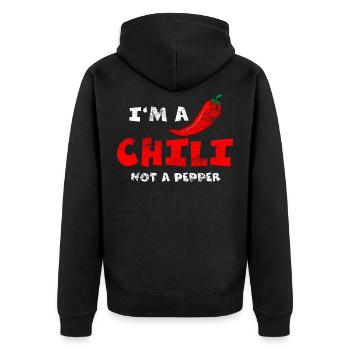 Chili - Veste à capuche bio Premium Unisexe - noir - Dos - Nico (187cm)