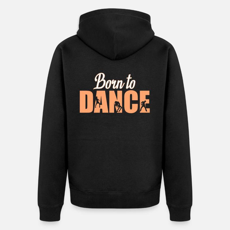 danse - Veste à capuche bio Premium Unisexe - noir