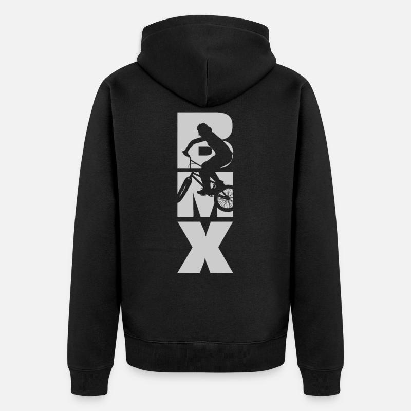 BMX - Veste à capuche bio Premium Unisexe - noir